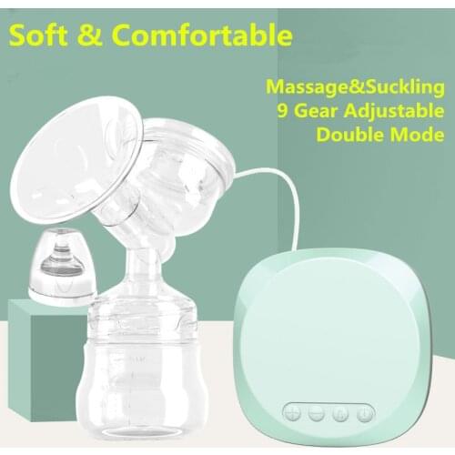 Electric Breast Pump Baby Breast Feeding Milk Extractor Powerful automatic massage breast pump mute BPA free for Pregnant woman