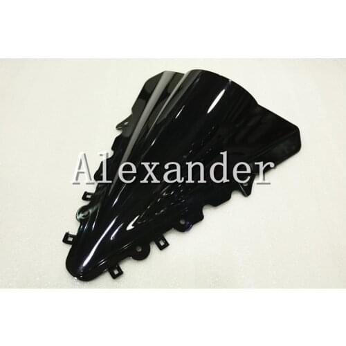 HotSale For Yamaha YZF R15 2013 2014 2015 2016 black Windshield WindScreen Double Bubble yzf r15 R 15 13 14 15 16