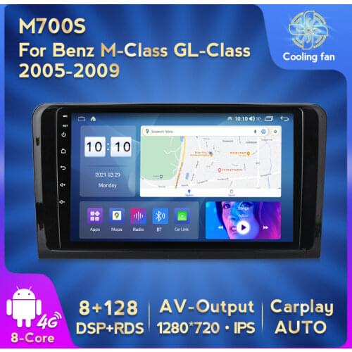 MEKEDE IPS 6G+128G Android 10 For Mercedes ML W164 GL GL320 ML350 ML500 X164 GL350 GL450 2005 - 2012 Car Radio Multimedia DVD