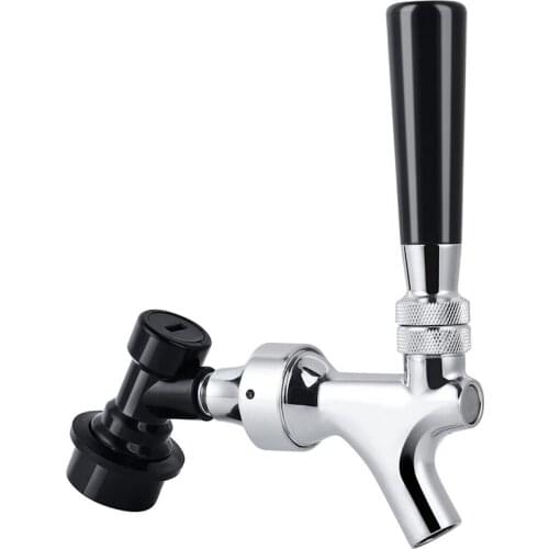 Beer Faucet Ball Lock Kit, Homebrew Draft Beer Tap Cornelius & Corny Keg Liquid Ball Lock Picnic Party Beer Tower Set