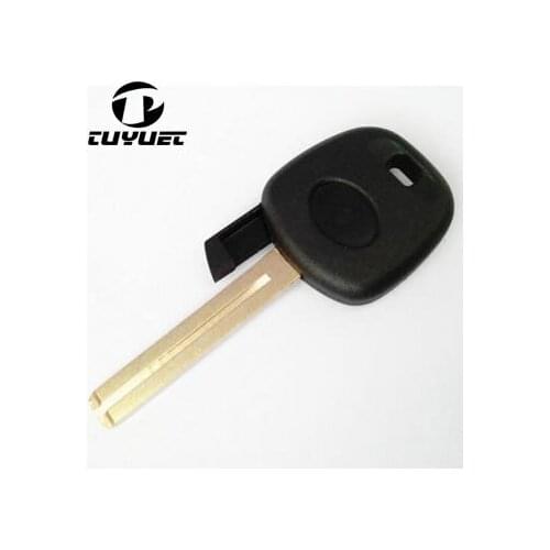 Uncut Blank Replacement Key Case For Toyota Transponder key Shell With TOY48 Long Blade & Chip Place