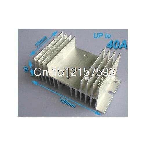 New Heat Sink for Solid State Relay SSR Up To 40A (10A 25A ) + Free Screw