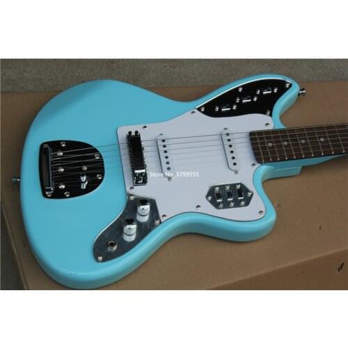 Chinese factory wholesale, new electric guitar classic blue body, free shipping