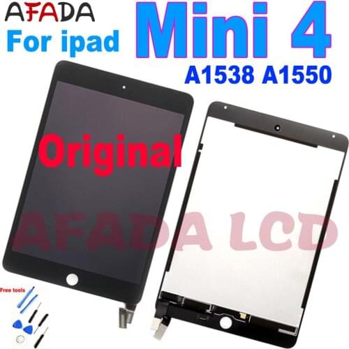 Original For Ipad mini 4 Lcd Screen For Ipad Mini4 A1538 A1550 EMC 2815 EMC 2824 LCD Display Touch Screen Assembly