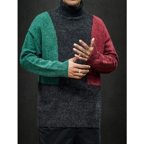 Christmas Men Sweaters Winter Clothes 2020 Plus Size Asian M-4XL 5XL 6XL Japan Style Casual Standard Designer Pullovers