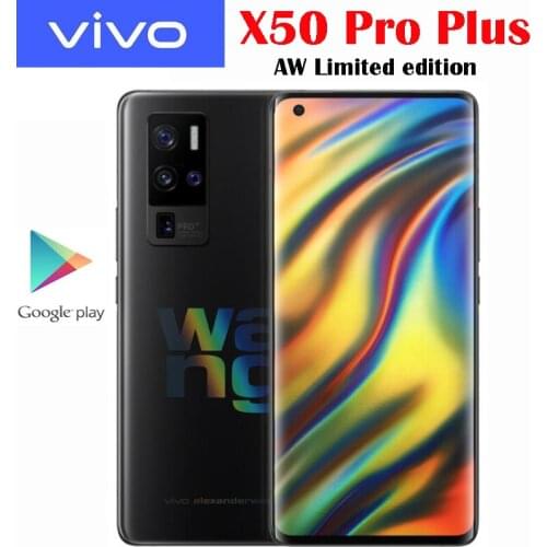Official Original VIVO X50 Pro + Plus 5G Cell Phone Alexanderwang Limited AW Edition 6.56inch 120Hz 2376x1080 AOMLED 50MP Camera