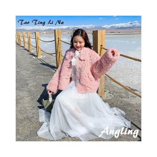 Top brand Style 2020 New High-end Fashion Women Faux Fur Coat C28 high quality