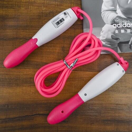 1 pc Excercise Workout Gym Fitness Exercise Skipping Rope Jump Counter Automatic Digital Jump Ropes Tools