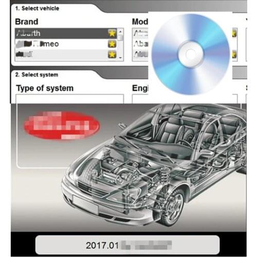 2017 R1 Truck 2017.01 dvd cd Software 2017.R1 Car free activate for delphis 150e multidiag vd ds150e wow with car and truck