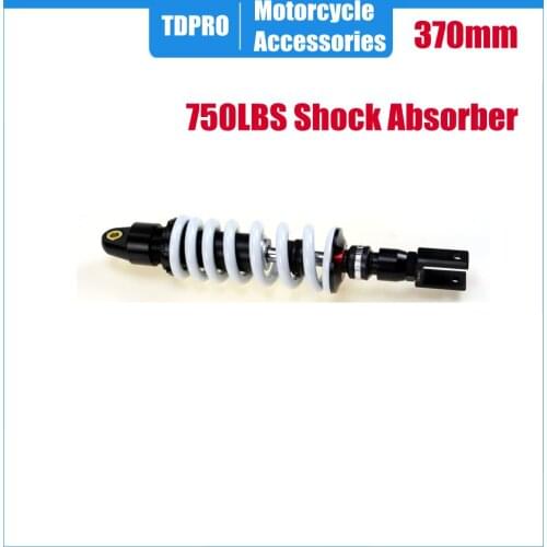 370mm 750LBS Adjustable Rear Shock Absorber Suspension Spring For XB31 XB33 XB35 ATV Quad Dirt Pit Bike