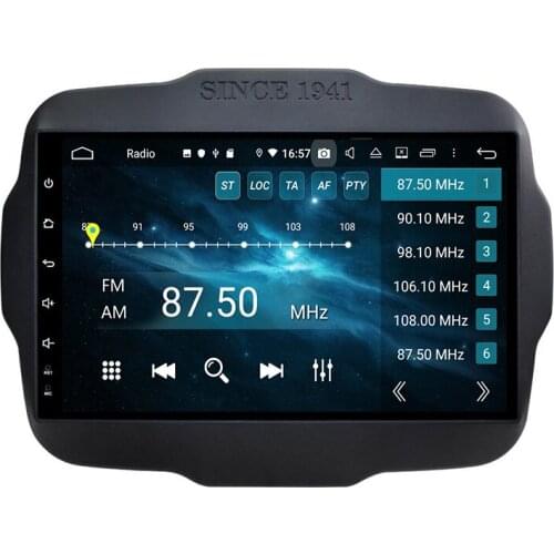 CarPlay DSP PX6 Android 10 Car Radio DVD GPS Bluetooth 5.0 WIFI for Jeep Renegade 2015 2016 2017 2018 Multimedia Player