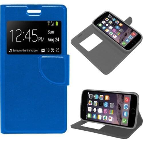 Case Flip Cover iPhone 6 Plus/6 s Plus Blue Color