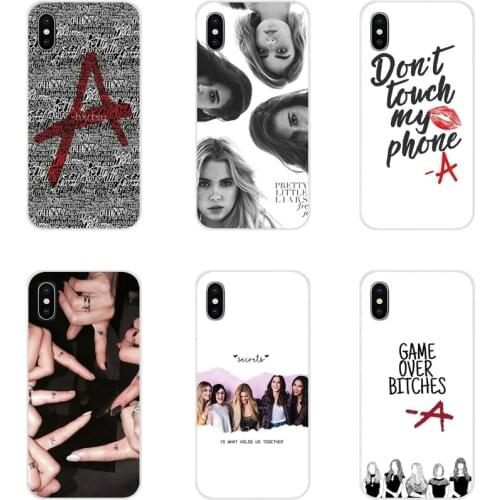 For Apple iPhone X XR XS 11 12Pro MAX 4S 5S 5C SE 2020 6S 7 8 Plus ipod 5 6 Pretty Little Liars Accessories Phone Cases Covers