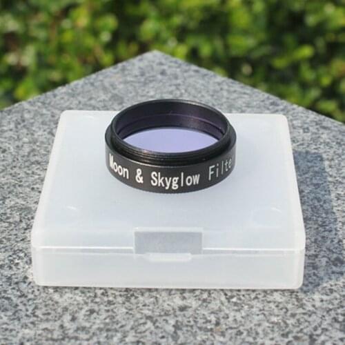 1.25" Moon And Skyglow Filter FilterNebula Filter For Astromomic Telescope Monoculars Eyepiece Ocular Metal Frame Optical Glass