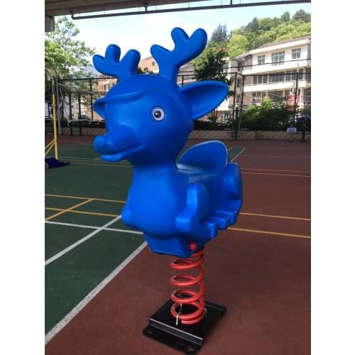 Outdoor balance seesaw children seesaw garden toy seesaw chair kids seesaw playground seat baby seesaw childrens horse Q15