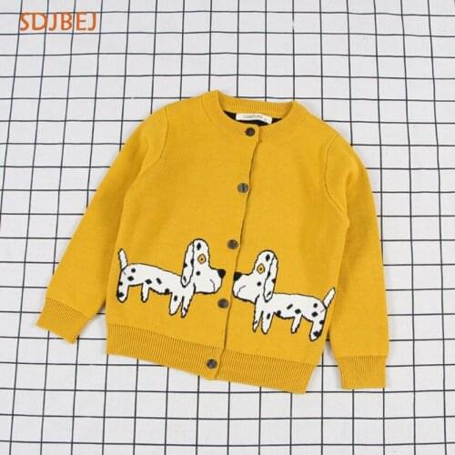 Cartoon Baby Clothes Boys Sweaters Toddler Girls Sweaters Spring Autumn Girls Cardigan Kids Sweater boys clothing