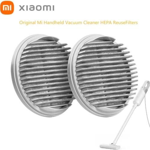 Original Xiaomi MIJIA Handheld Vacuum Cleaner HEPA Filter ReuseFilters Removable Washable For Portable Vacuum Cleaner Xiomi 2021