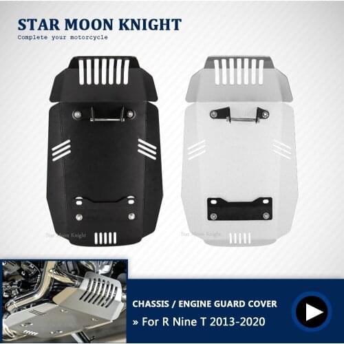 Engine Base Chassis Guard Skid Plate Belly Pan Protector For BMW R 1200 Nine T NineT R9T Scrambler Pure Racer Urban 2013-2020