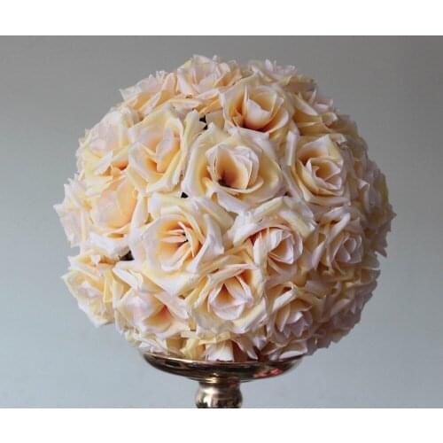 SPR Free shipping 40CM Pomander rose ball 4pcs/lot bride holding flower wedding kissing flower ball party/home decoration flower