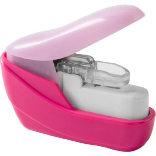 Stapleless Stapler Mini Stitcher Paper Compact & Lightweight Binding Device for Home Office Safe for Kids JR Deals