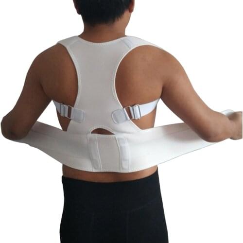 Top Adjustable Posture Corrector Back Corset Belt Straightener Brace Shoulder Corrector De Postura Braces Supports