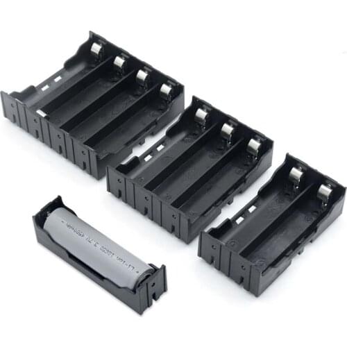 High Quality 1 2 3 4 Slot 18650 Power Bank Cases 1X 2X 3X 4X Battery Holder Storage Box CaseBatteries Container With Hard Pin