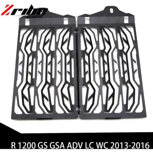 High Quality Aluminium For BMW R1200GS R 1200 GS GSA ADV LC WC 2013-2016 Motorcycles Radiator Grill Guard Cooler Cover 2014 2015