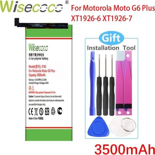 Wisecoco Motorola Moto G6 Batteries