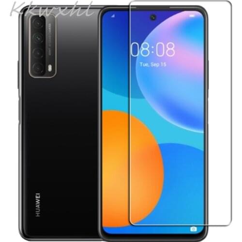 9H HD Tempered Glass For Huawei P Smart 2021 Protective Film ON Y7A PSmart2021 Screen Protector Cover