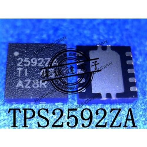 1Pieces New Original TPS2592ZADRCR TPS2592ZA 2592ZA QFN10 In Stock Real Picture