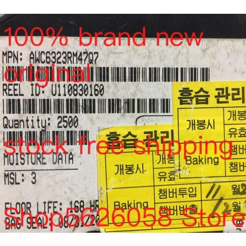 AWC6323RM47Q7 QFN 100% new original freeshipping 10PCS-100PCS/LOT STOCK