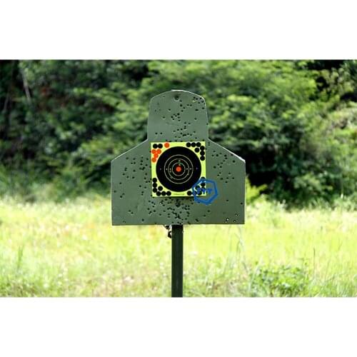50PCS 8-Inch Shooting Splatter Shoot Target Stickers Marker Equipment Objective Colorful Adhesive Reactivity Aim Targets