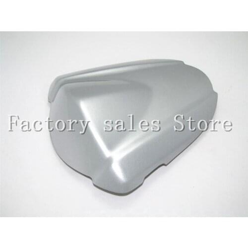 For Suzuki GSXR-1000 GSXR1000 GSXR 1000 K7 2007 2008 Rear Seat Cover Cowl,solo racer scooter seat Motorcycle 07 08 silver