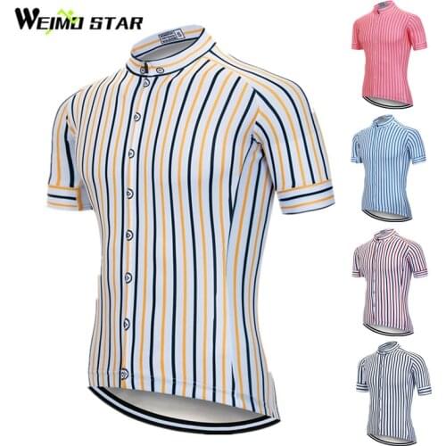 Weimostar Bike Team Cycling Jersey Men Summer Mountain Bike Clothing Short Sleeve Race mtb Bicycle Jersey Shirt Maillot Ciclismo