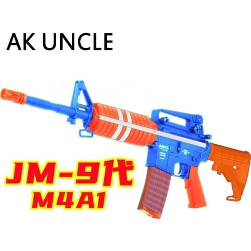 AK UNCLE Jinming 9 Gen 9 M4A1 J9 Toy Gun Gel Blaster Magazine Feeding Childrens Outdoor Toy Gun