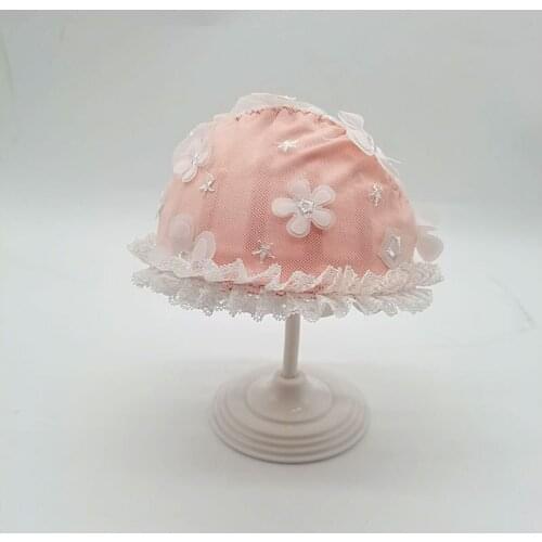 Summer Lace Flower Sun Hat Toddlers Newborn Baby Girls Boy Kids Spring Soft Bonnet Photography Props For Baby Accessories
