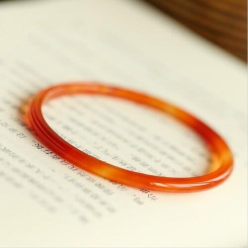 Hot Selling Natural Chalcedony Agate Girl Jade Fashion Women Men Bracelet Jewelry Classic Bracelets for Women