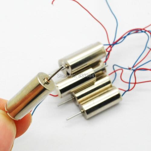 Wholesale 100pcs 7x16mm 716 DC Coreless Motor High speed Helicopter Model Aircraft Toy MOTOR TOP QUALITY