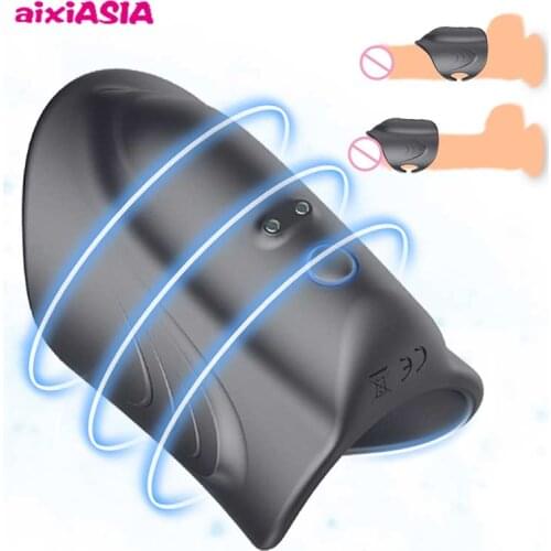 Ghost Exerciser Sex Shop Accessories Toys For A Couple Men Glans Vibrator Penis Massager Male Masturbator Delay Lasting Trainer