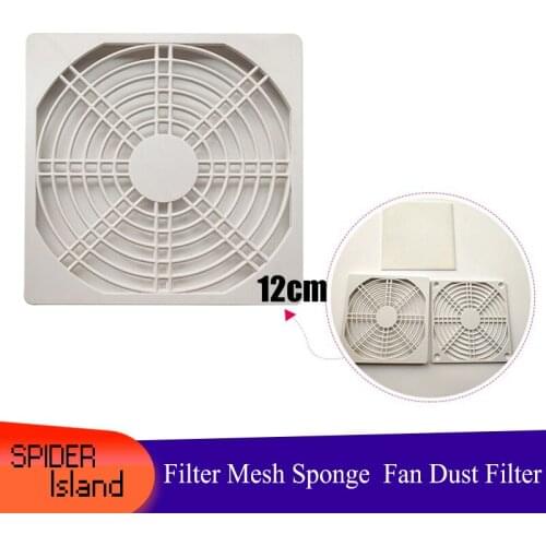 Dustproof Sponge Filter Mesh Computer Cooler Colander Dust Net PC Case Fan Dust Cover Case Guard Dust-proof 12cm 120mm Dust Net