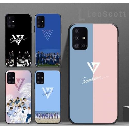 Seventeen Bands Phone Case For Samsung A50 A51 A71 A20E A20S S10 S20 S21 S30 Plus ultra 5G M11