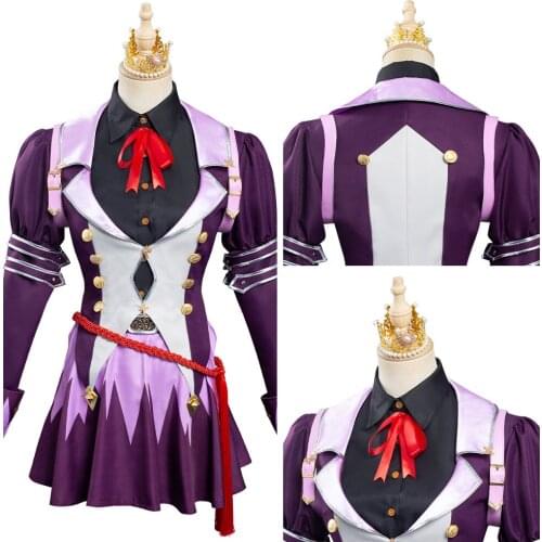 Pretty Derby Biwa Hayahide Cosplay Costume Outfits Halloween Carnival Suit