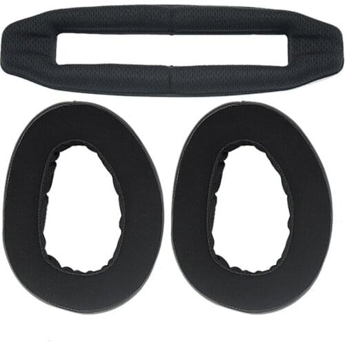 Replacement Foam Ear Pads Cushions Earpad for Sennheiser GSP 600 GSP600 Headphones High Quality male and female black 23 JulyZ1