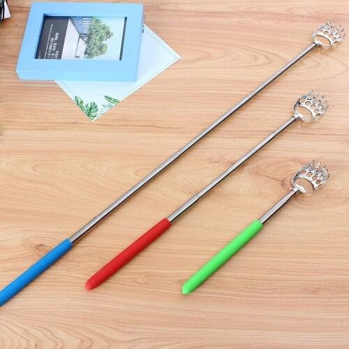 Telescopic Stainless Steel Claw Massager For Back Massage Promotion Tools For Blood Circulation Relax Health Back Scratcher Tool