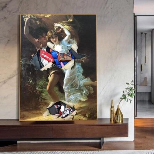 The Tempest Pierre Coute French Academy Painting Wall Art Posters and Prints Wall Art for Living Room Decoration