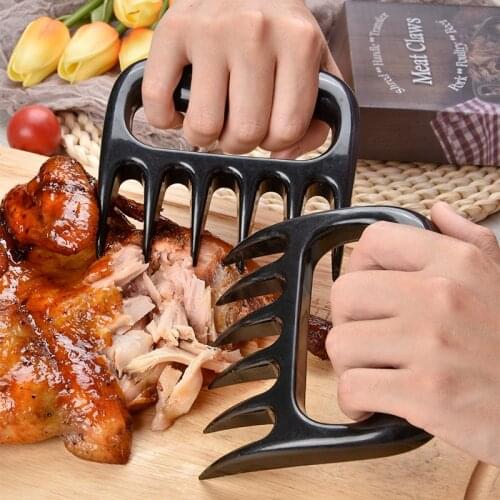 Creative Meat Tools Barbecue Meat Claw Chopper Decomposition Fork Dental Floss Burger Machine Kitchen Gadgets Steak Pork Turkey