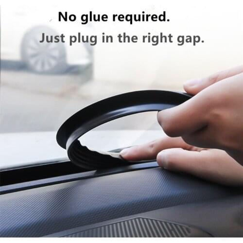 Car Dashboard Sealing Strips Stickers for toyota peugeot 406 tiguan mk2 renault kadjar vw eos vw t4 passat b7 chrysler 300c