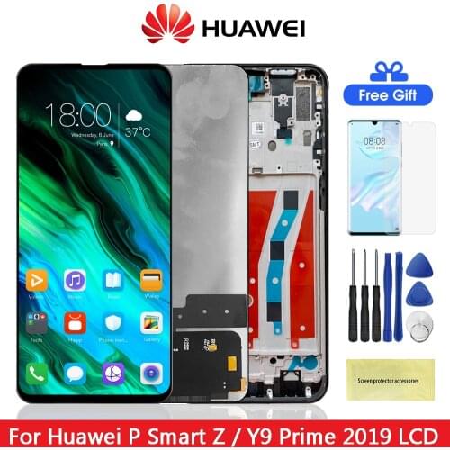 6.59'' Lcd Screen For Huawei Y9 Prime 2019 LCD Display Touch Screen Digitizer Assembly Parts For Huawei P Smart Z Lcd
