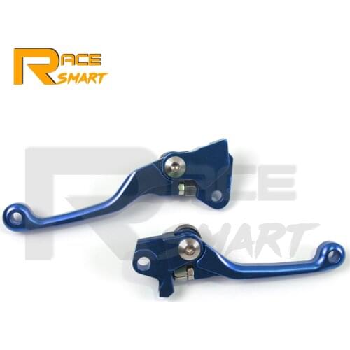 1 Pair Motorcycle CNC Aluminium Brake Clutch Levers For KAWASAKI KFX250 KFX450 2013-2017 KFX 250 450 KFX-250 2014 2015 2016 Blue