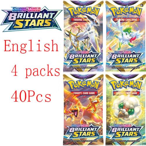 40Pcs French Pokemon Cards Tag Team Vmax Mega Energy Shining Pokemon Card Game Carte Trading Collection Cards Pokemon Cards
